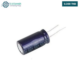 Condensateurs électrolytiques d’assortiment en aluminium 50V 0.47µF (1 pcs)