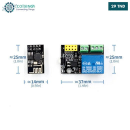 Module de relais WiFi ESP8266 5V. composant de maison intelligente. module de commande à distance