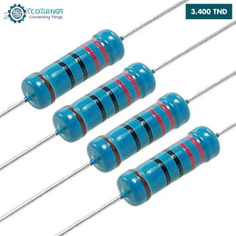 Paquet de résistance 60pcs （Résistance à film métallique de ruban adhésif 1 / 4W 1%）